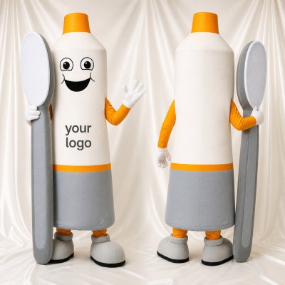 Snowboard Mascot Costume Full Body for Adults Sports Events
