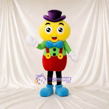 Gentleman Jouet Costume de mascotte intégral pour adultes Événements scolaires