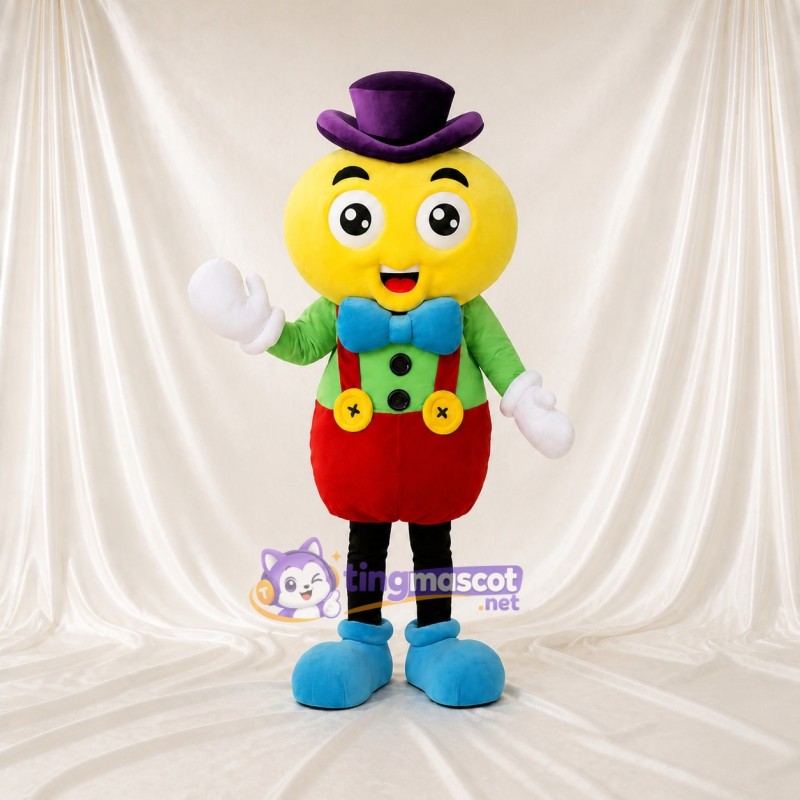 Toy Gentleman Mascot Costume Full Body for Adults School Events