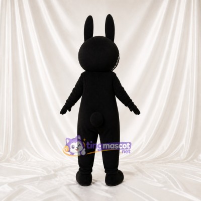 Long Upright Rabbit Mascot Costume Full Body for Adults School Events