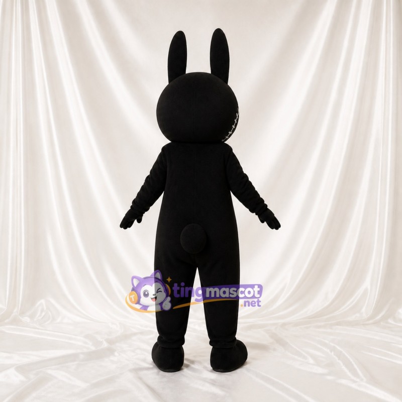 Long Upright Rabbit Mascot Costume Full Body for Adults School Events