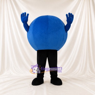 Round Character Mascot Costume Full Body for Adults Trade Shows