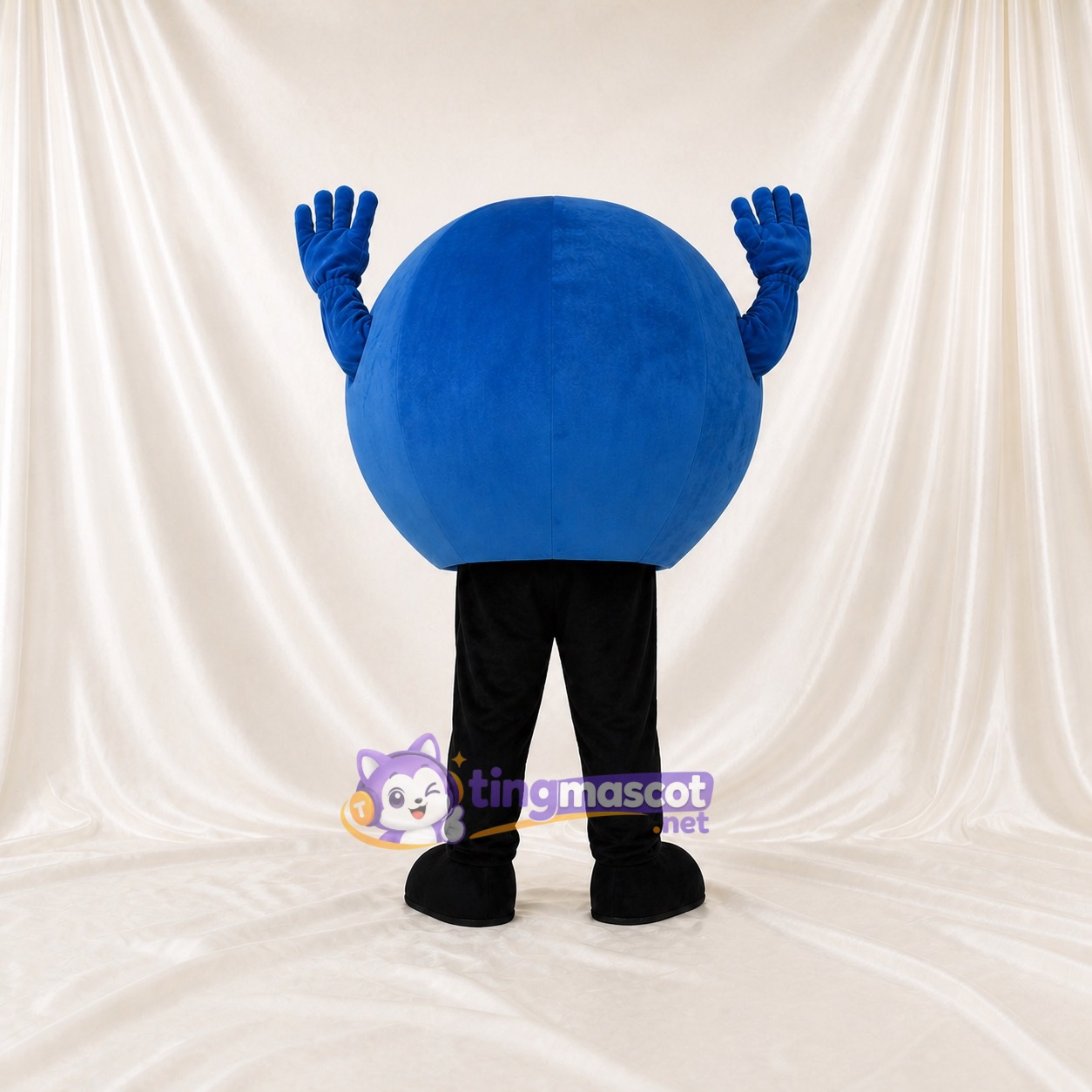 Round Character Mascot Costume Full Body for Adults Trade Shows Round Character Mascot Costume Full Body for Adults Trade Shows