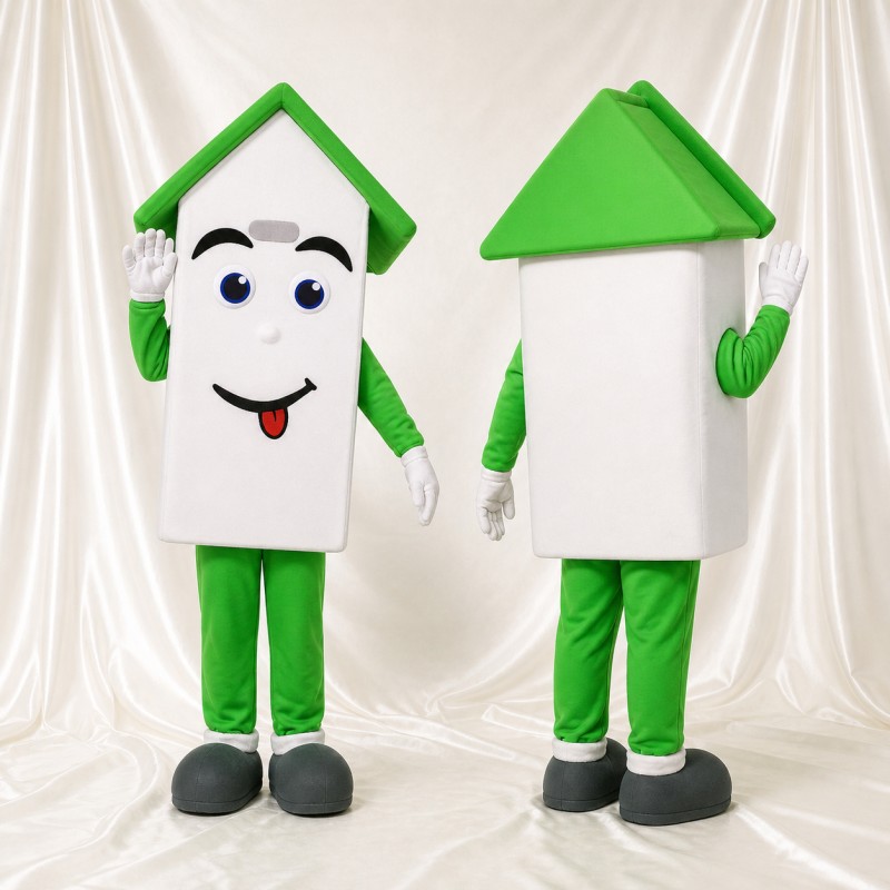 House Mascot Costume Full Body for Adults School Events