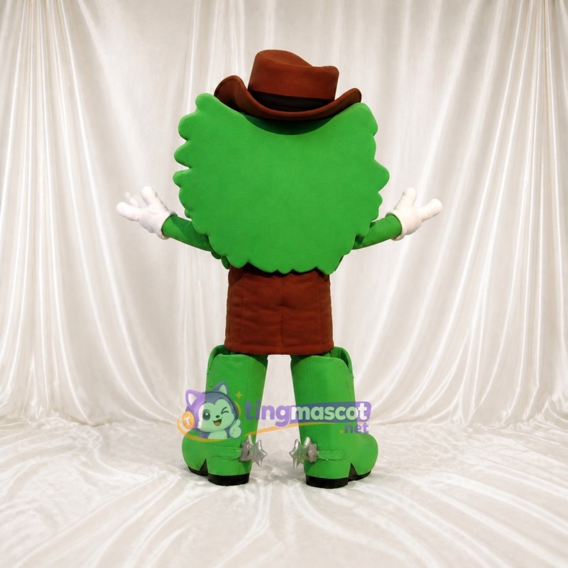 Sheriff Bush Mascot Costume Full Body for Adults School Events
