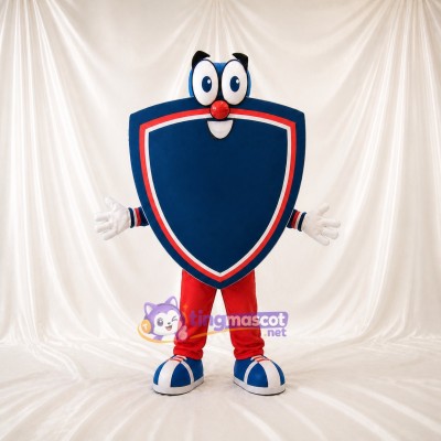 Shield Mascot Costume Full Body for Adults Sports Events