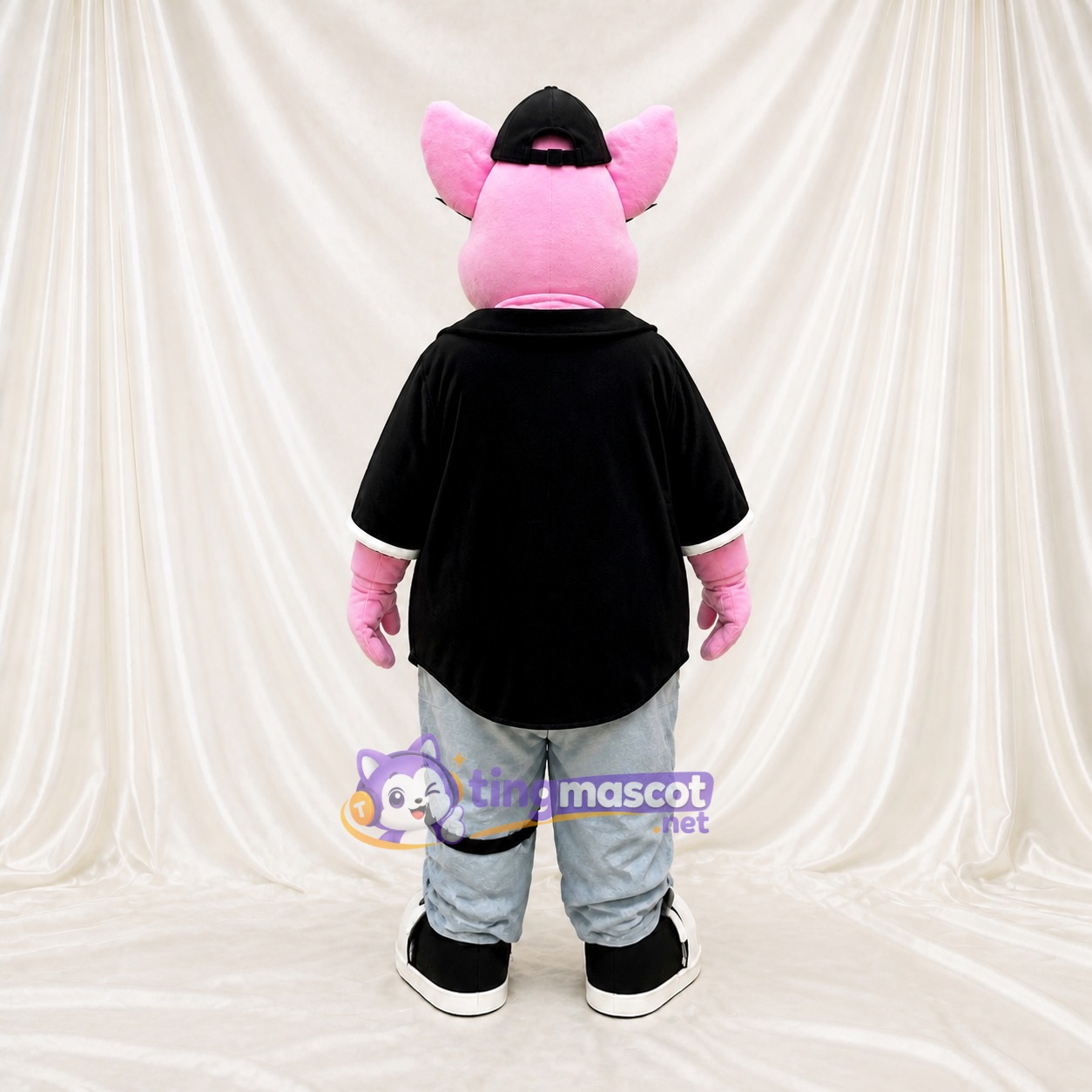 Cochon Cowboy Costume de mascotte intégral pour adultes Événements gastronomiques Cochon Cowboy Costume de mascotte intégral pour adultes Événements gastronomiques