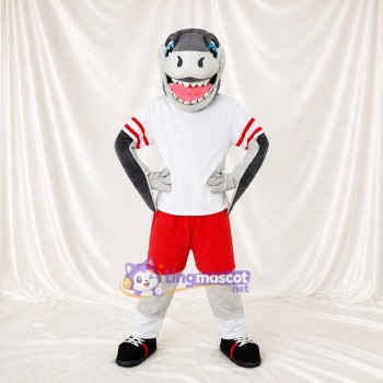 Requin Athlète Costume de mascotte intégral pour adultes Événements sportifs