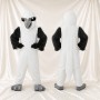 Black Feather Eagle Mascot Costume Full Body for Adults Sports Events