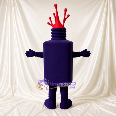 Ink Bottle Mascot Costume Full Body for Adults School Events