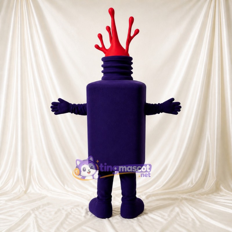 Ink Bottle Mascot Costume Full Body for Adults School Events