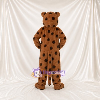 Cheetah Mascot Costume Full Body for Adults School Events