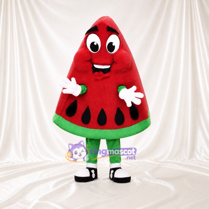 Tranche de pastèque Costume de mascotte intégral pour adultes Événements
