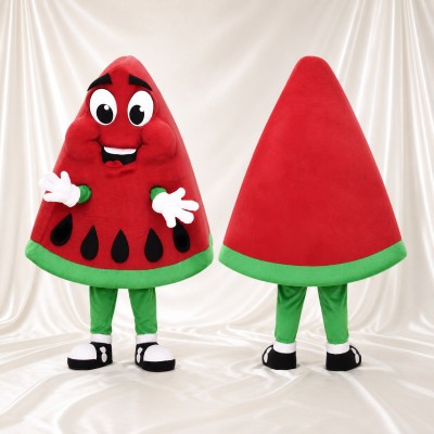 Tranche de pastèque Costume de mascotte intégral pour adultes Événements