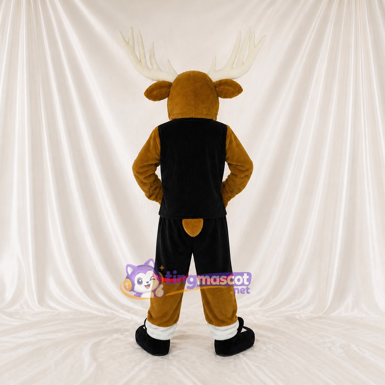 Athlète Cerf Costume de mascotte intégral pour adultes Événements sportifs Athlète Cerf Costume de mascotte intégral pour adultes Événements sportifs