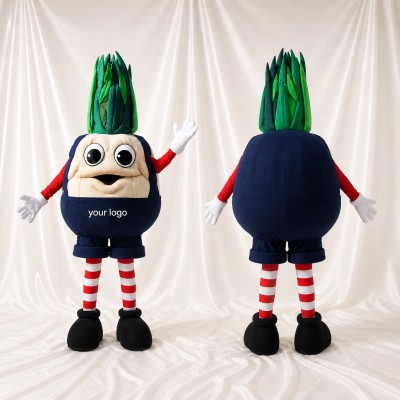 Plant Character Mascot Costume Full Body for Adults School Events