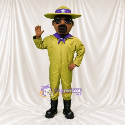 Park Ranger Mascot Costume Full Body for Adults Outdoor Events