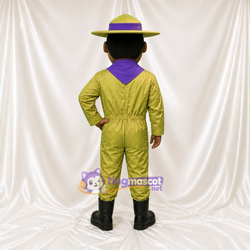 Park Ranger Mascot Costume Full Body for Adults Outdoor Events