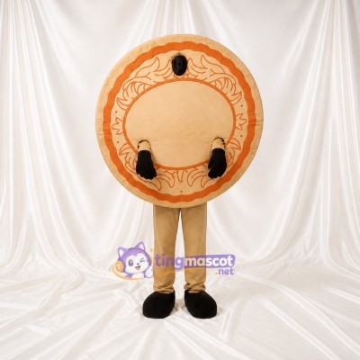 Round Token Mascot Costume Full Body for Adults Stage Events