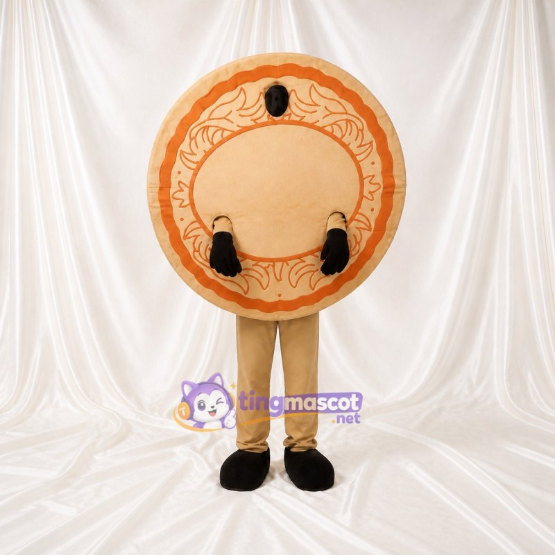 Round Token Mascot Costume Full Body for Adults Stage Events