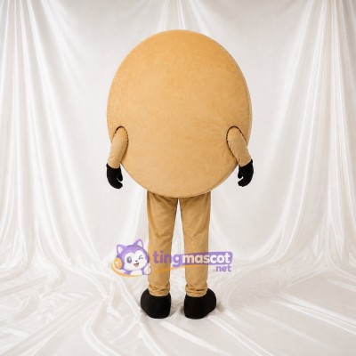 Round Token Mascot Costume Full Body for Adults Stage Events