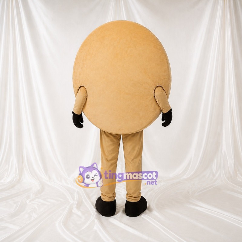 Round Token Mascot Costume Full Body for Adults Stage Events