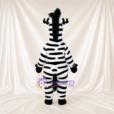 Zebra Mascot Costume Full Body for Adults Zoos