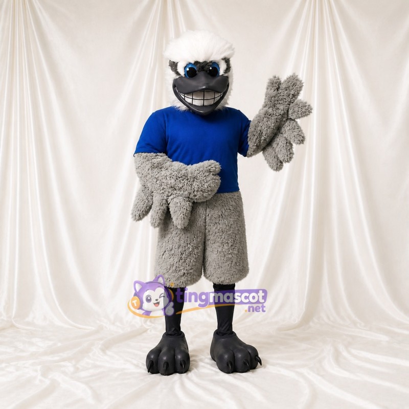 Bald Eagle Athlete Mascot Costume Full Body for Adults Sports Events