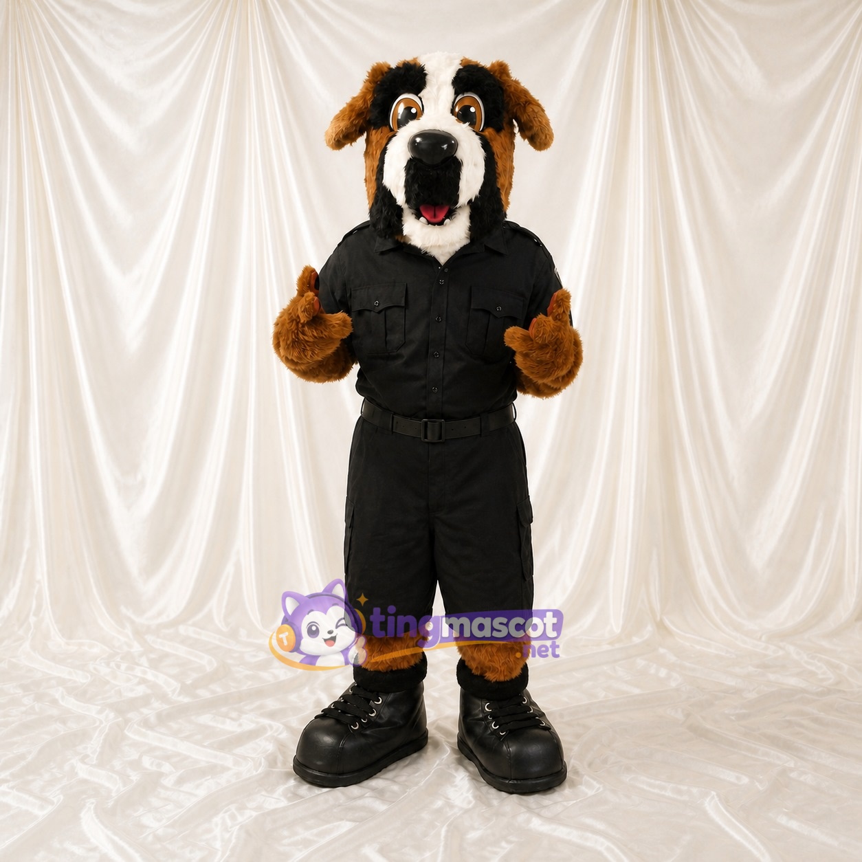 Chien Athlète Costume de mascotte intégral pour adultes Événements sportifs