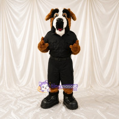 Dog Athlete Mascot Costume Full Body for Adults Sports Events