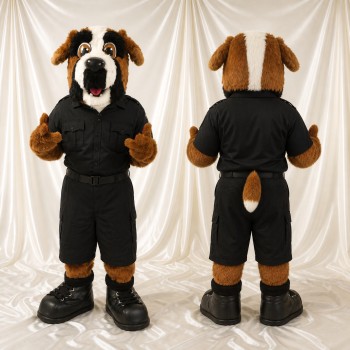 Chien Athlète Costume de mascotte intégral pour adultes Événements sportifs