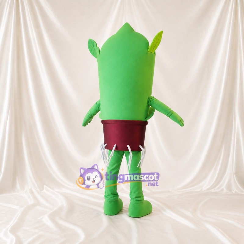 Potted Plant Mascot Costume Full Body for Adults School Events