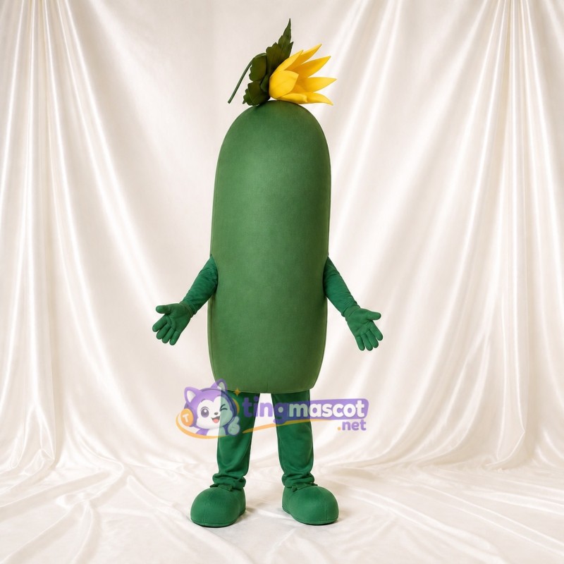 Sunflower Plant Mascot Costume Full Body for Adults School Events