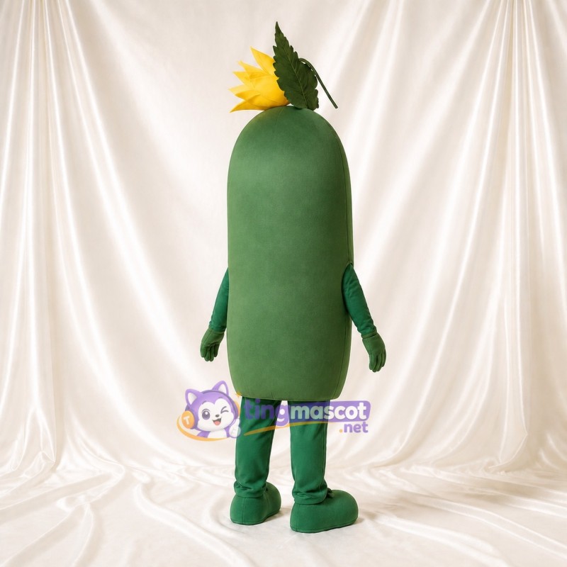 Sunflower Plant Mascot Costume Full Body for Adults School Events