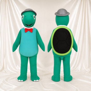 Monsieur Tortue Costume de mascotte intégral pour adultes Événements scolaires