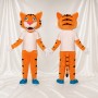 Tigre Athlète Costume de mascotte intégral pour adultes Événements sportifs