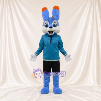 Lapin athlète Costume de mascotte intégral pour adultes Événements sportifs