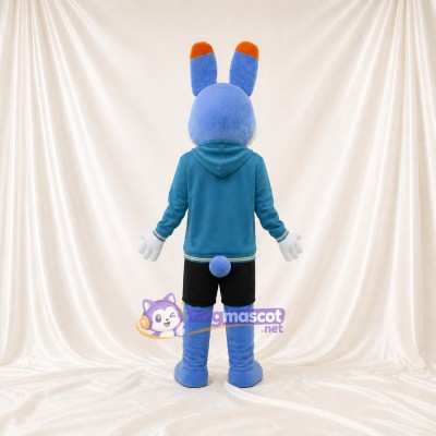 Lapin athlète Costume de mascotte intégral pour adultes Événements sportifs