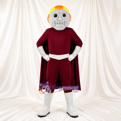 Superhero Character Mascot Costume Full Body for Adults Charity Events