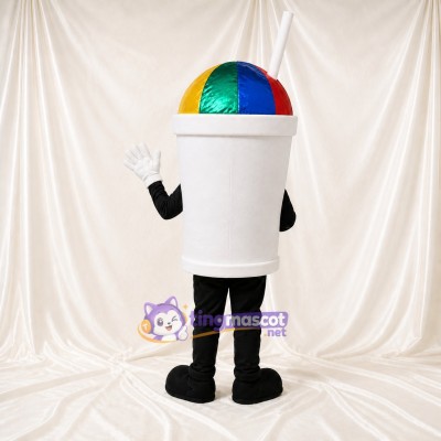 Rainbow Dome Drink Cup Mascot Costume Full Body for Adults Food Events