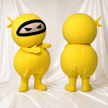 Ninja Costume de mascotte intégral pour adultes Arts Martiaux