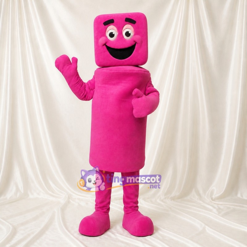 Hot Pink Bottle Character Mascot Costume Full Body for Adults Trade Shows