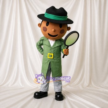 Détective Costume de mascotte intégral pour adultes Événements de scène