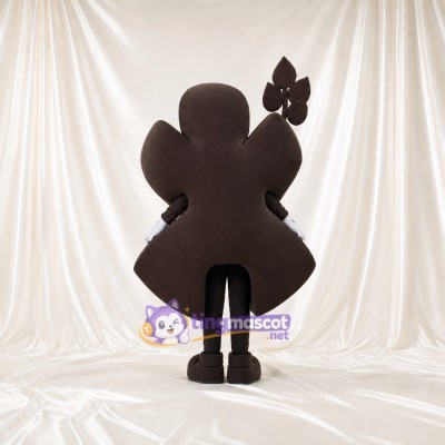Abstract Floral Emblem Mascot Costume Full Body for Adults Stage Events