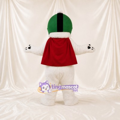 Dog Hero Mascot Costume Full Body for Adults School Events