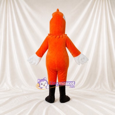 Orange Chicken Mascot Costume Full Body for Adults Food Events