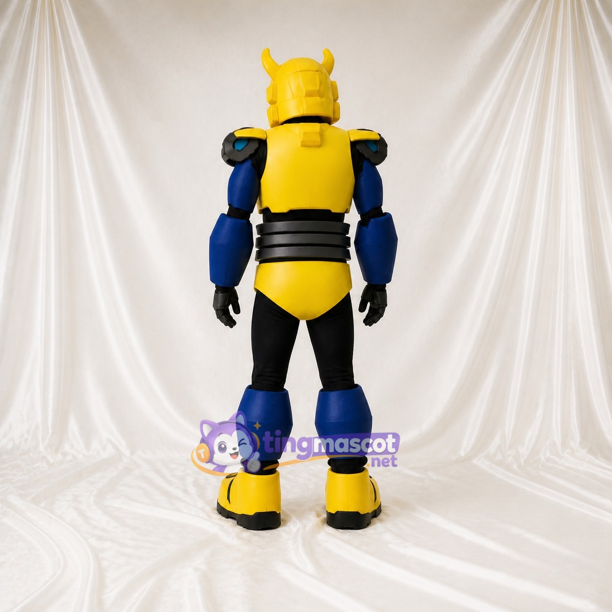 Gepanzerter Roboter Maskottchenkostüm Ganzkörper für Erwachsene Technologieveranstaltungen Gepanzerter Roboter Maskottchenkostüm Ganzkörper für Erwachsene Technologieveranstaltungen
