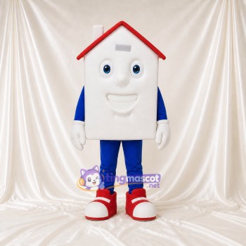 Maison Blanche Costume de mascotte intégral pour adultes Événements
