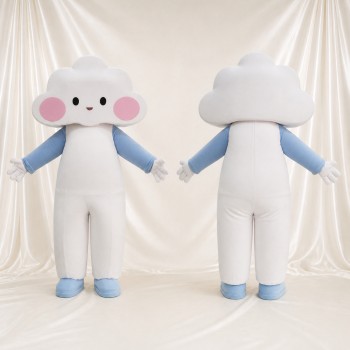 Nuage Costume de mascotte intégral pour adultes Événements scolaires