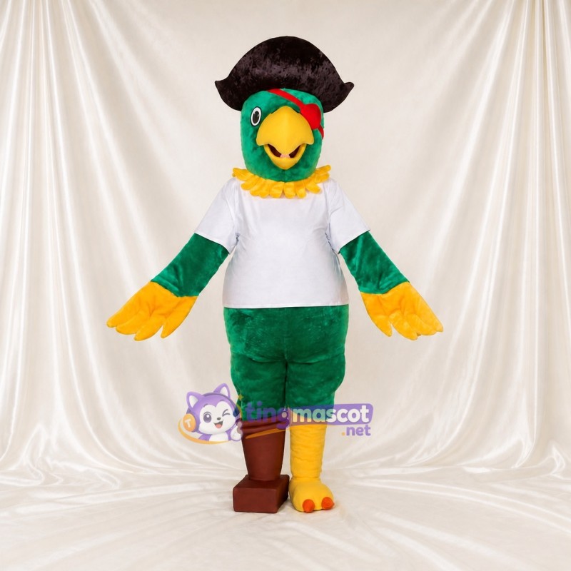 Pirate Parrot Mascot Costume Full Body for Adults Outdoor Events